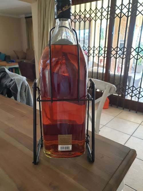 Johnny Walker Black Label 12 yr old 4.5L Bottle on stand UNOPENED