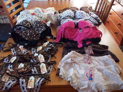 BULK SALE !!!! NEW 66 PIECE LADYS UNDERCLOTHING VALUE R2000.00