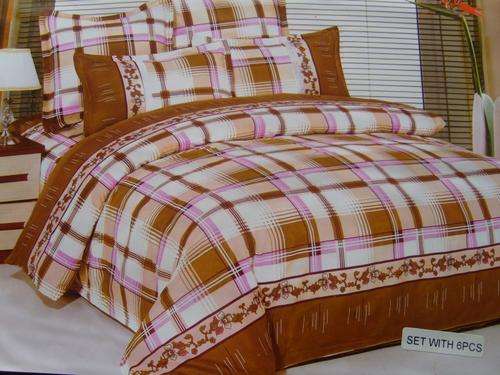 6 PICE QUEEN SIZE TOP QUALITY  WONDERFUL DUVET COVER SET