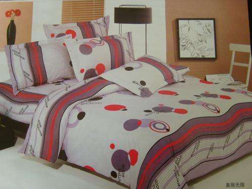 6 PICE QUEEN SIZE WONDERFUL DUVET COVER SET