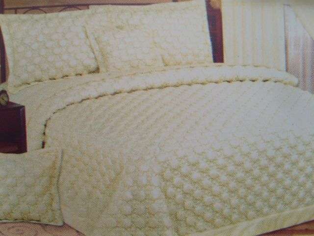 10 PIECE QUEEN SIZE LUXURY WONDERFUL POLYCOTTON BEDSPREAD SET