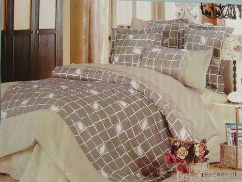 6 PIECE QUEEN SIZE WONDERFUL EMBROIDED DUVET COVER SET