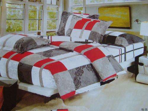 6 PICE DOUBLE BED SIZE WONDERFUL DUVET COVER SET
