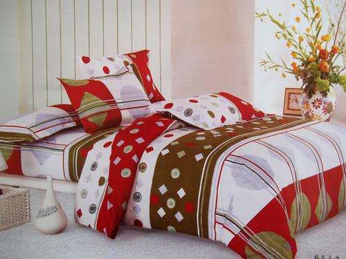 6 PICE DOUBLE BED SIZE WONDERFUL DUVET COVER SET