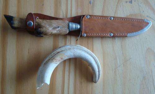 DAGGER AND WARTHOG TOOTH