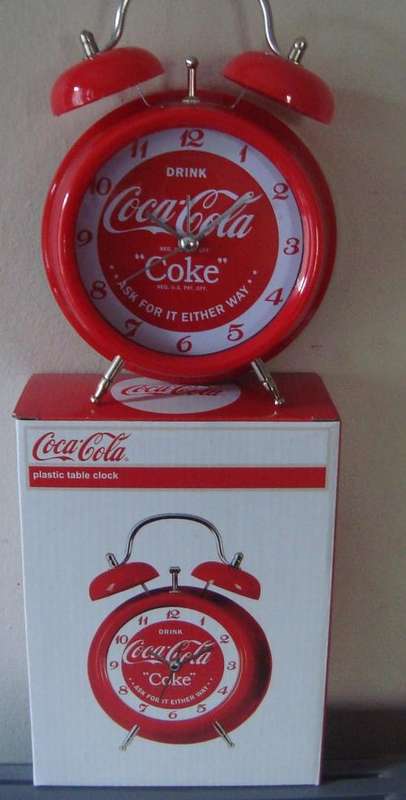 COCA COLA  ALARM CLOCK