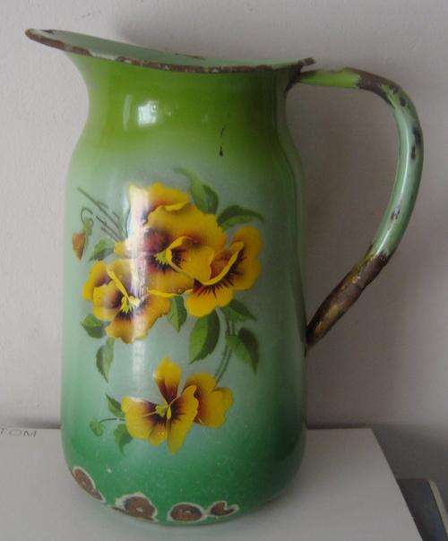 ENAMEL PITCHER