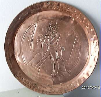 JOHNNY WALKER COPPER TRAY