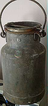 OLD H&H  MILK CAN