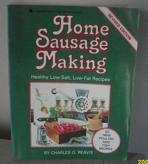 HOME SAUSAGE MAKING BOOK