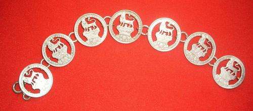 1826 COIN BRACELET
