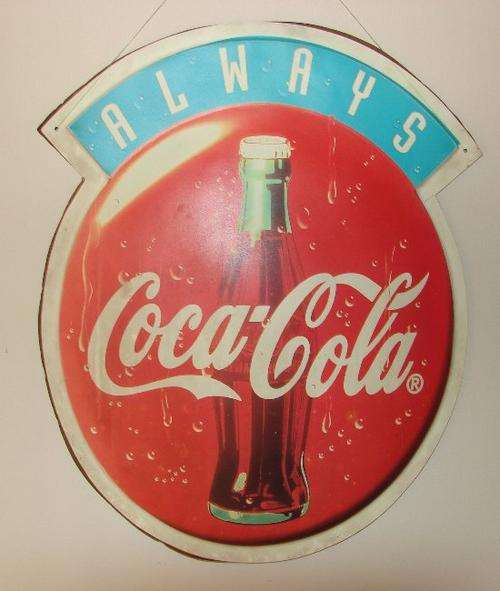 COKE SIGN ROUND