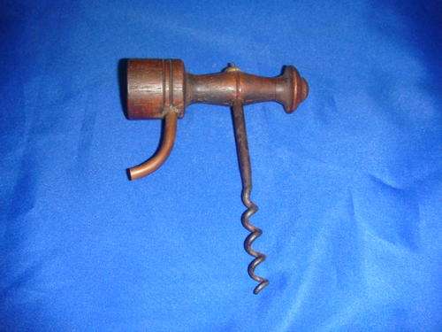 Codd Bottle Press with Corkscrew