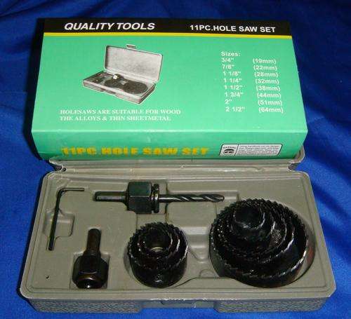 11 piece Hole Saw Set
