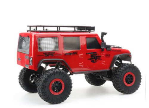 Wltoys 104311 Jeep Wrangler Rock Crawler Radio Control Car 4x4 Dual Motor
