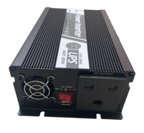 600w - 12v Modified Sine Wave Inverter Built In Charger