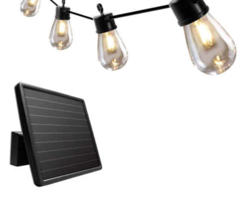 solar string fairy lights for patio