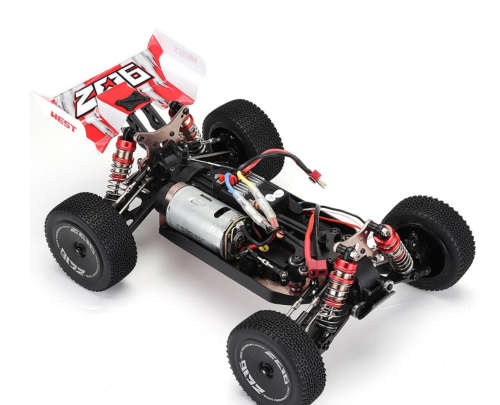 Wltoys 144001 High Speed 4WD Racing RC Car - Red