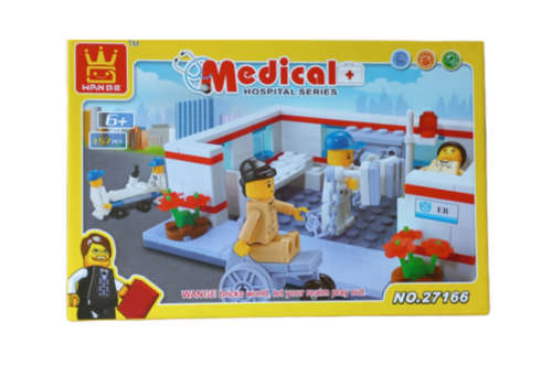 157 Piece Building Blocks Mini Figure Toys Hospital Series