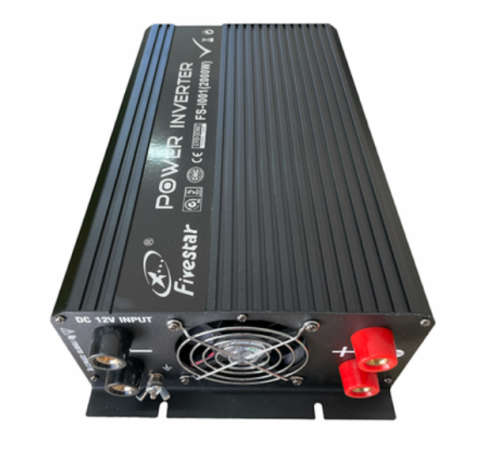 2000w 12v Black Inverter Modified Sine Wave