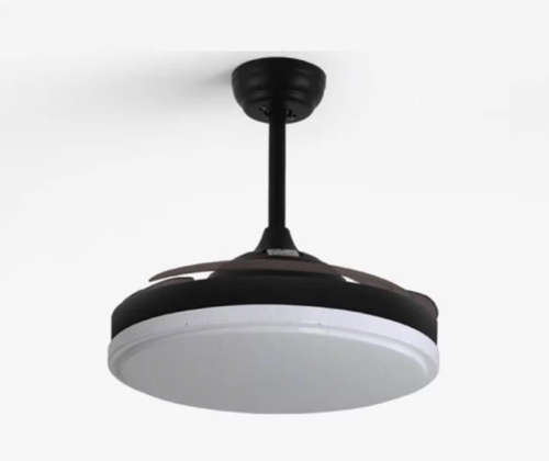Auto Folding Invisible Ceiling Fan With Remote Control - 077