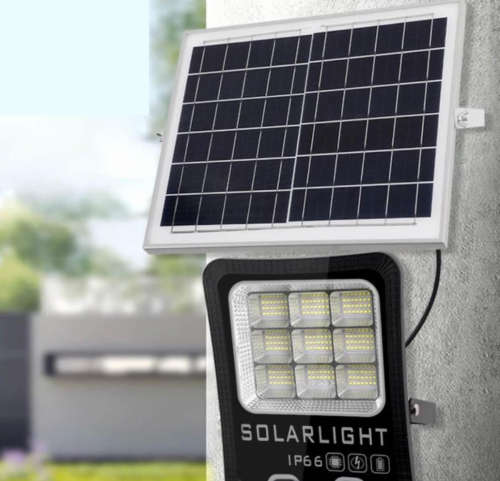 200w Solar LED Flood Light With Day-Night Sensor-  GT77