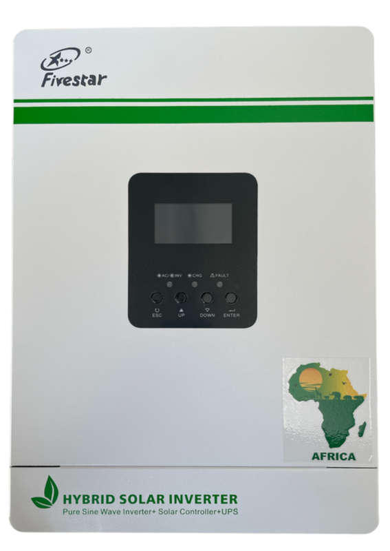 Fivestar 1.2KVA 1000w PWM 12V Solar Hybrid Inverter