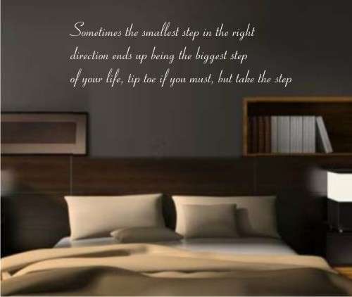 Vinyl Decal - Sometimes - Inspirational Quote - Wall Art