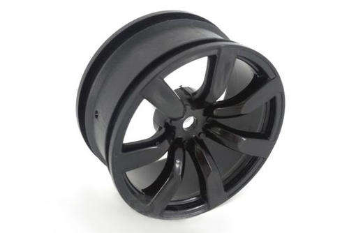 * 1/10 RC Car * 26mm * Set of 4 Rims Wheels * Tamiya HPI * Black * Free Shipping! *