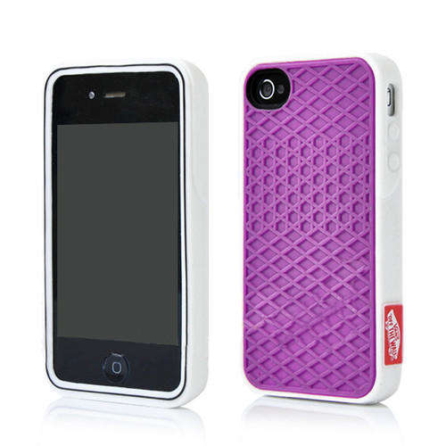 * Vans Off The Wall iPhone 4/4s Silicone Cover * Purple * Free Shipping! *