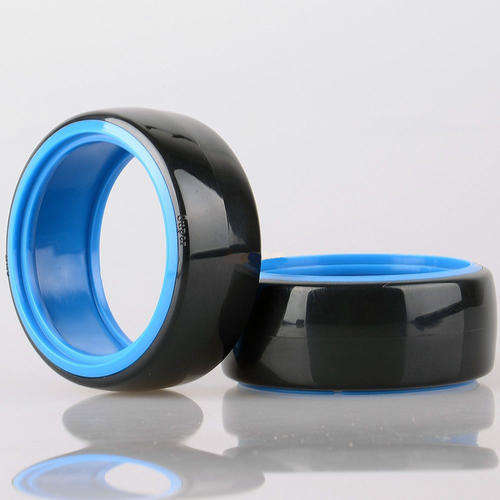 * 1/10 RC Car * 26mm * Set of 4pc Drift Tires * Tamiya HPI * Dark Blue Inners * Free Shipping! *