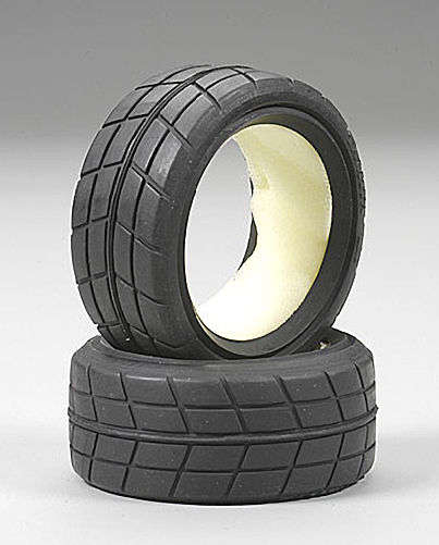 * 1/10 RC Car * Set of 4pc Tamiya Racing Semi-Slick Tires with Foam Inners * Free Shipping! *