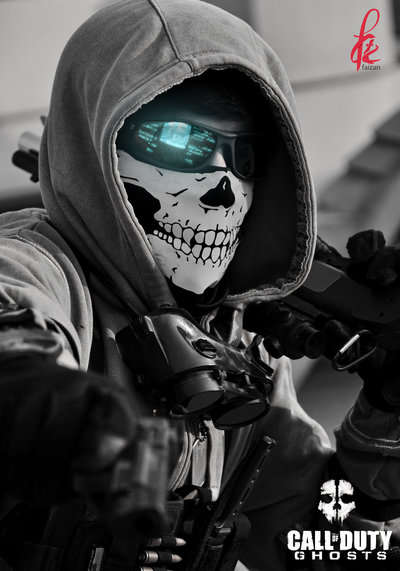 * Skull Face Bandana * Free Shipping! *
