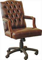Wetherlys Rhodes Leather Swivel Chair