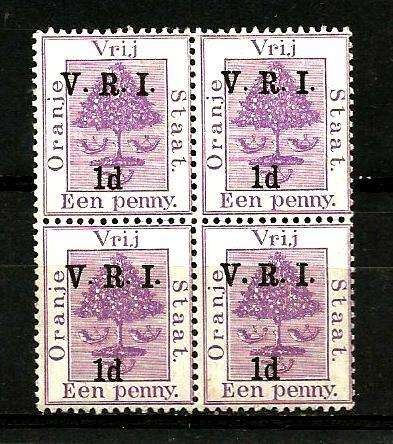 OFS 1D MINT BLOCK WITH VARIETIES!