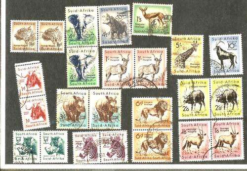 UNION 1954 FULL SET USED - INCLUDES SOME PAIRS - SEE SCAN