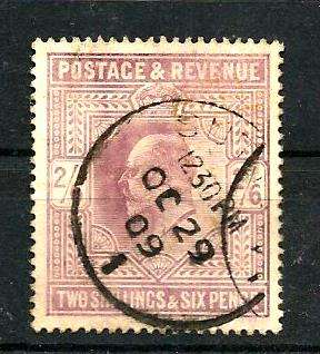 KE VII 1902 2/6SH USED CV R900