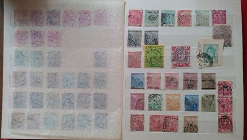 STOCKBOOK WITH PRE-UNION SELECTION HIGH CV SEE SCANS