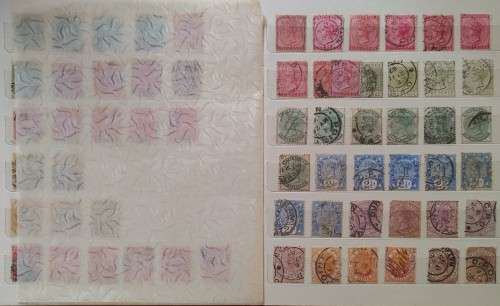STOCKBOOK WITH PRE-UNION SELECTION HIGH CV SEE SCANS