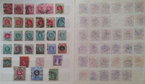 STOCKBOOK WITH PRE-UNION SELECTION HIGH CV SEE SCANS