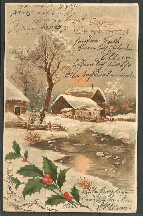 OLD GERMAN POSTCARD SENT TO TRANSKEI IN 1907