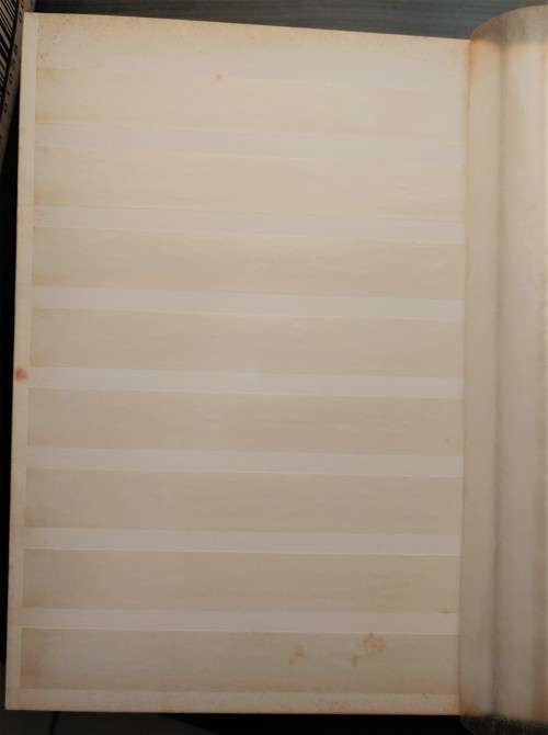 STURDY USED STOCKBOOK 15PG / 30 SIDES - READ BELOW