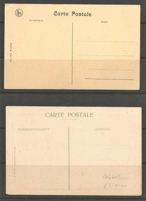 BELGIUM CONGO - OLD, UNUSED POSTCARDS IN GOOD CONDITION
