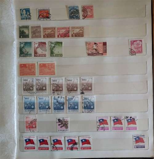 LARGE STOCKBOOK WITH CHINESE STAMPS