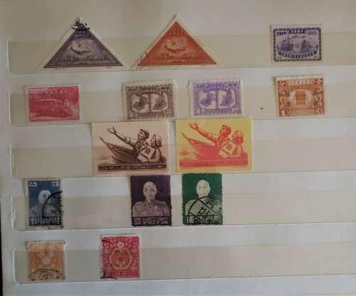 LARGE STOCKBOOK WITH CHINESE STAMPS