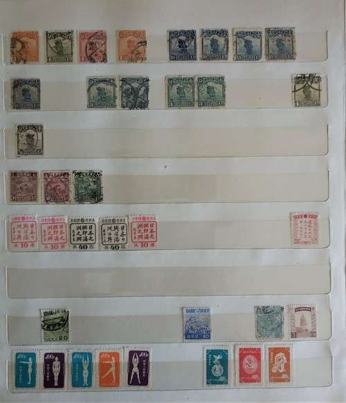 LARGE STOCKBOOK WITH CHINESE STAMPS