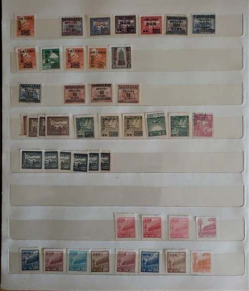 LARGE STOCKBOOK WITH CHINESE STAMPS