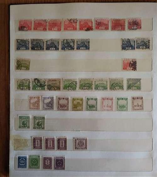 LARGE STOCKBOOK WITH CHINESE STAMPS