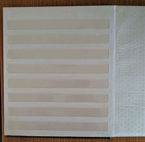 NICE STURDY 10 PAGE / 18 SIDES STOCKBOOK