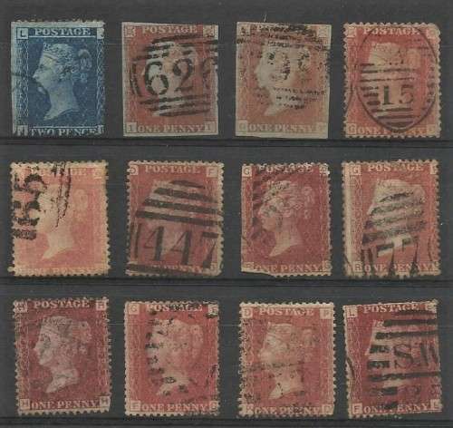BRITISH 1P AND 2P SELECTION, HIGH VALUE